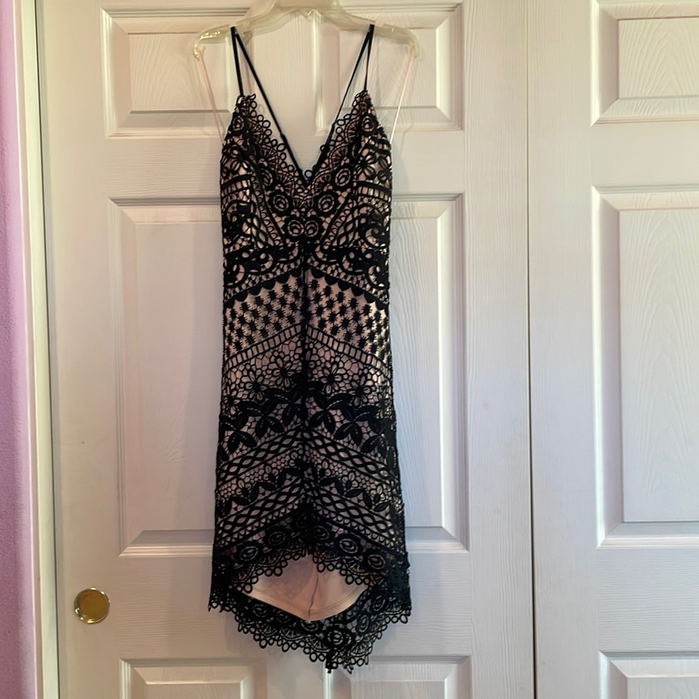 Black ASTR Lace Dress